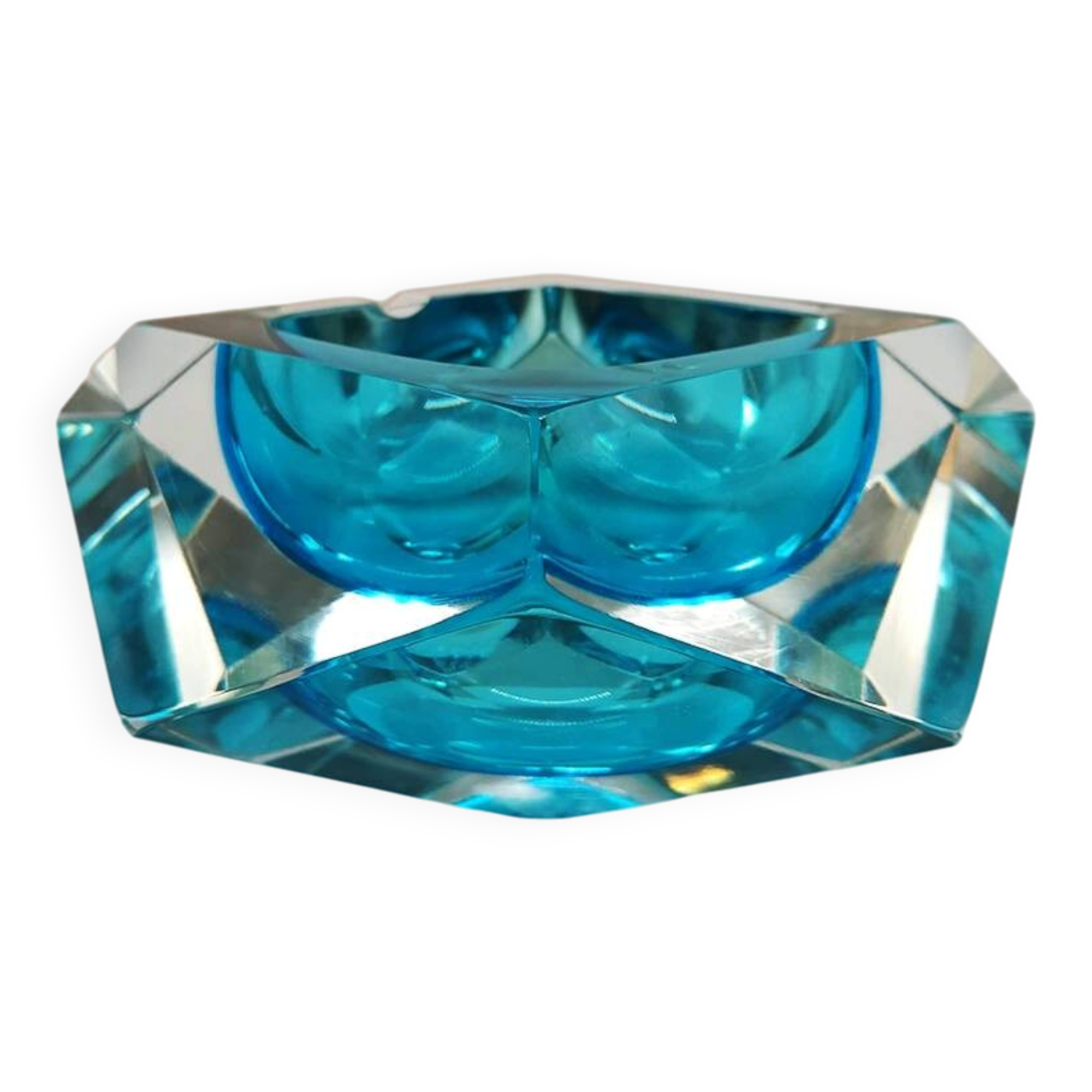 1960s Ashtray or Catch-all in Murano Glass attribute Flavio Poli for Seguso