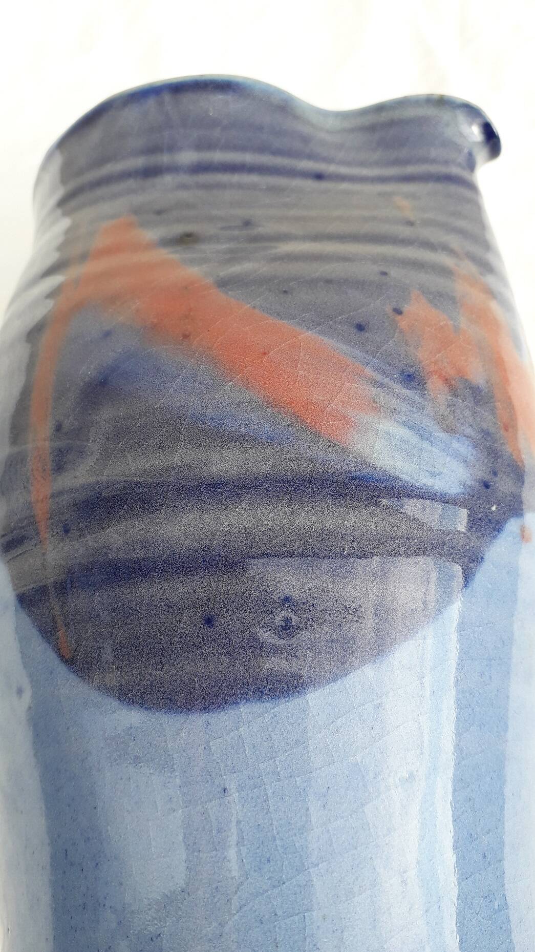 Pichet bleu