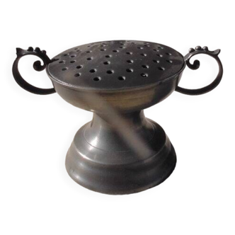 Censer, pewter incense burner