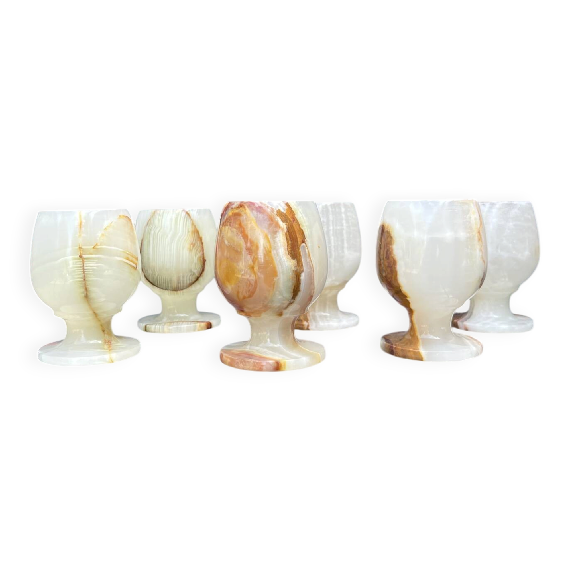 Onyx liqueur glasses