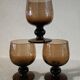 3 verres à cognac style Biot