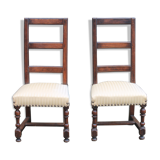 Pair of Louis XIII chairs