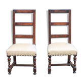 Pair of Louis XIII chairs