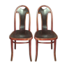 2 Thonet Chairs No. 738/XI from 1920 Bois bistro "Prutscher"