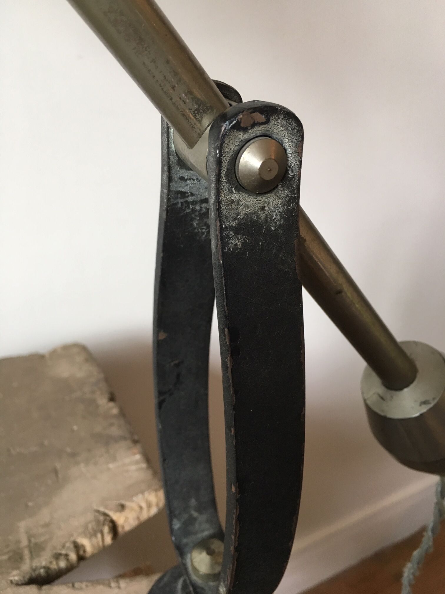 Antique Edouard Buquet lamp, 1930