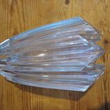 Art deco crystal vase