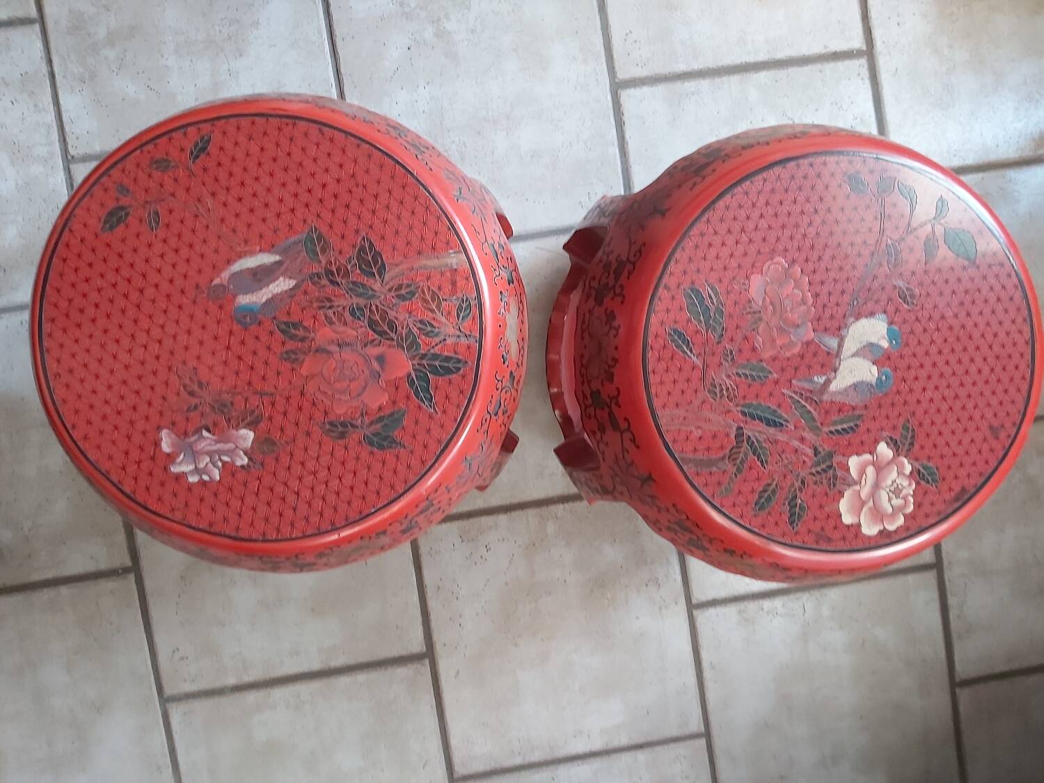 Pair of stools