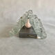 Pair of Ice Glass Wall Sconces  by J.T. Kalmar, Austria