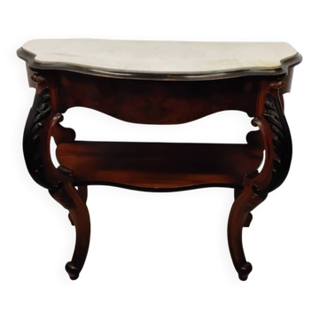 Console en noyer, XIXème siècle