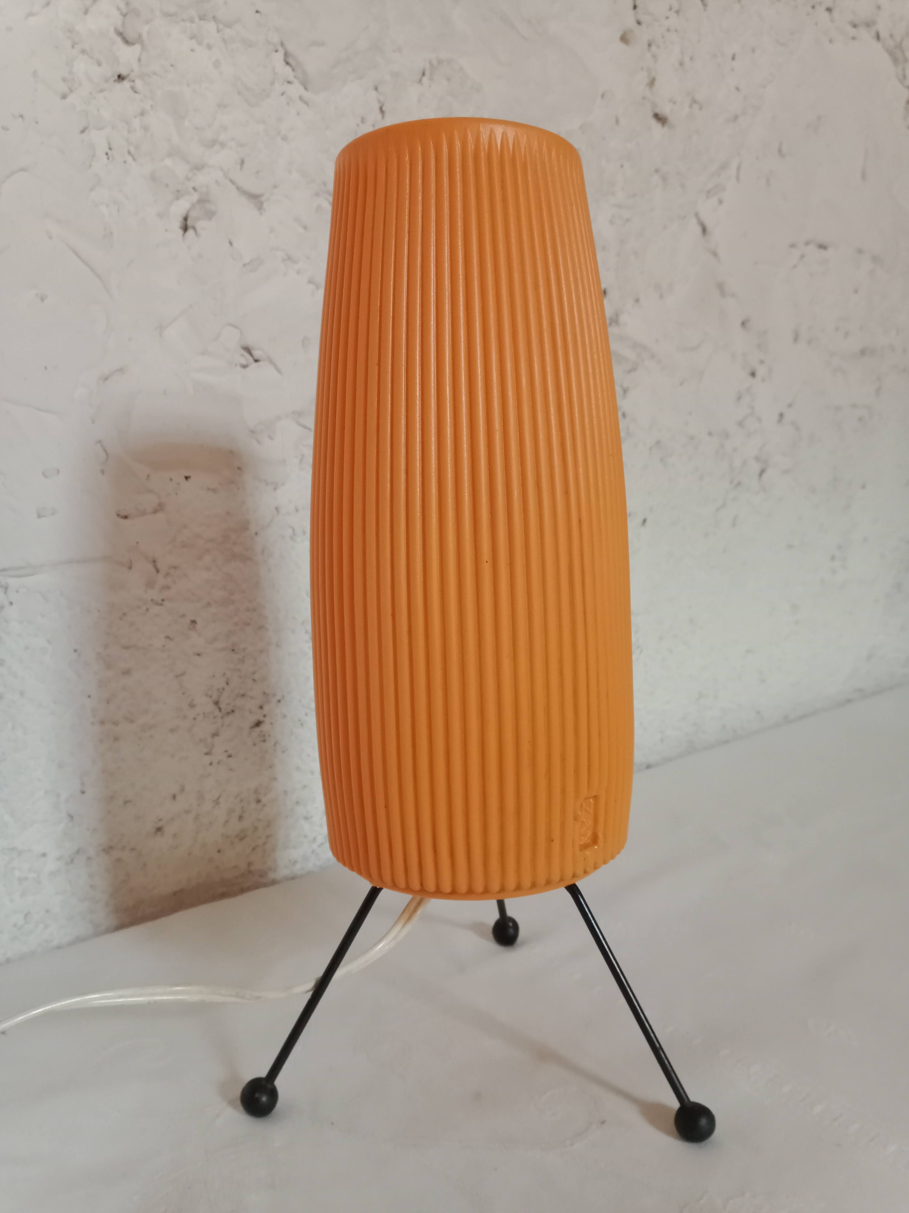 Vintage lamp orange brand zan