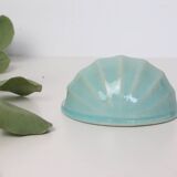 Desvres earthenware stoup, 1980