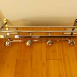 Wall-mounted mat rack, 40's hat rack