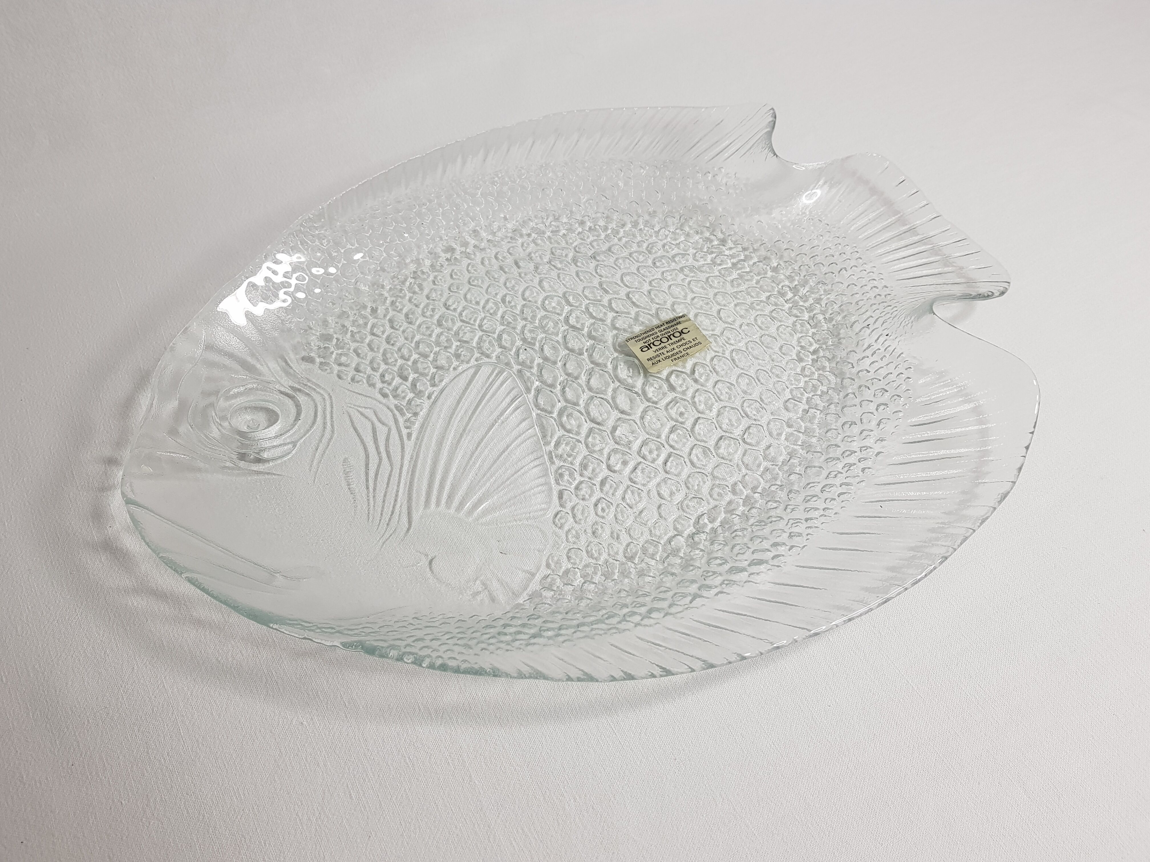 Plat à poisson, Arcoroc