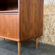 60s 70s teak sideboard Credenza cabinet Danish Modern Design Denmark 70s