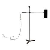 Lampe sur pied minimaliste modèle 8028 de style milieu du siècle par J.J.M. Hoogervorst pour Anvia