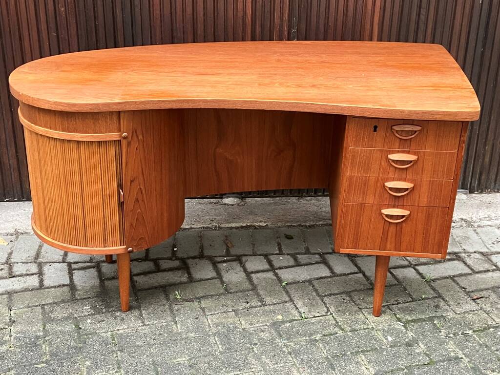 Teak desk model 54 kai kritiansen 50s