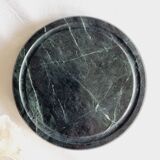 Round green marble trivia