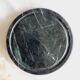 Dessous de plat rond marbre vert