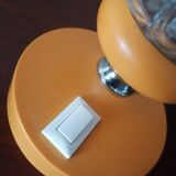 Bedside lamp 1960 1970 orange