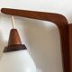 Pair of Scandinavian boomerang pendant lamps 1960