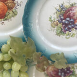 6 dessert plates in earthenware