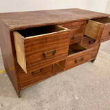 Commercial workbench with 9 drawers