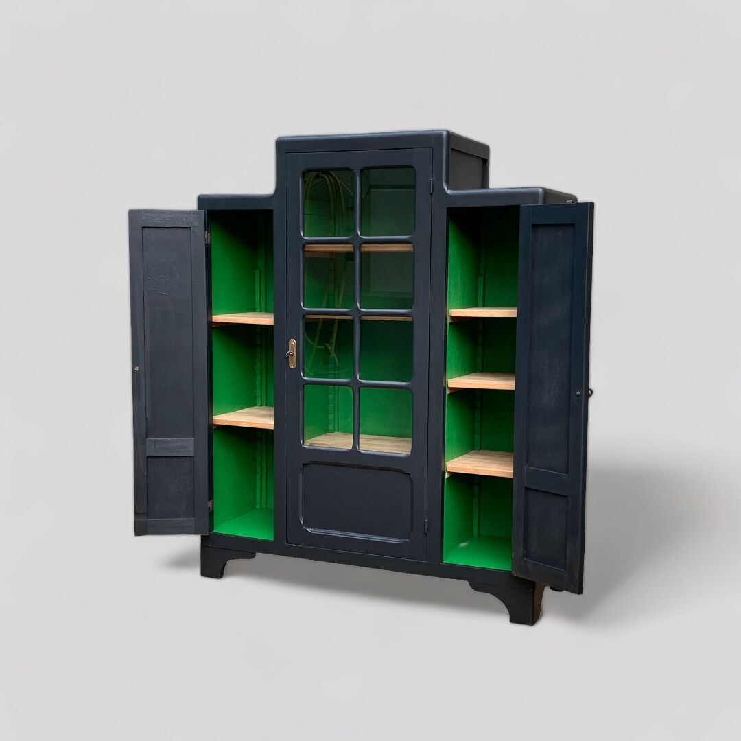 Parisian sideboard glazed art deco 1930