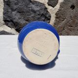 Blue ceramic pitcher Emile Henry