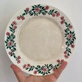 Set of 6 vintage dessert plates model Cécile by HBCM
