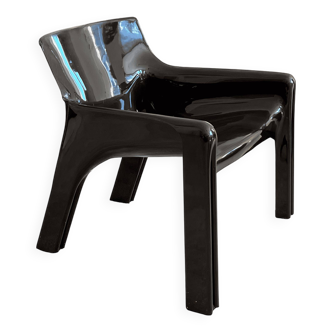 Fauteuil Vicario par Vico Magistretti pour Artemide, 1970s