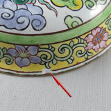 Chinese enamelled bronze box