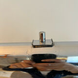 Vintage modernist wall lamp to tighten, chromed metal, Austria 1930