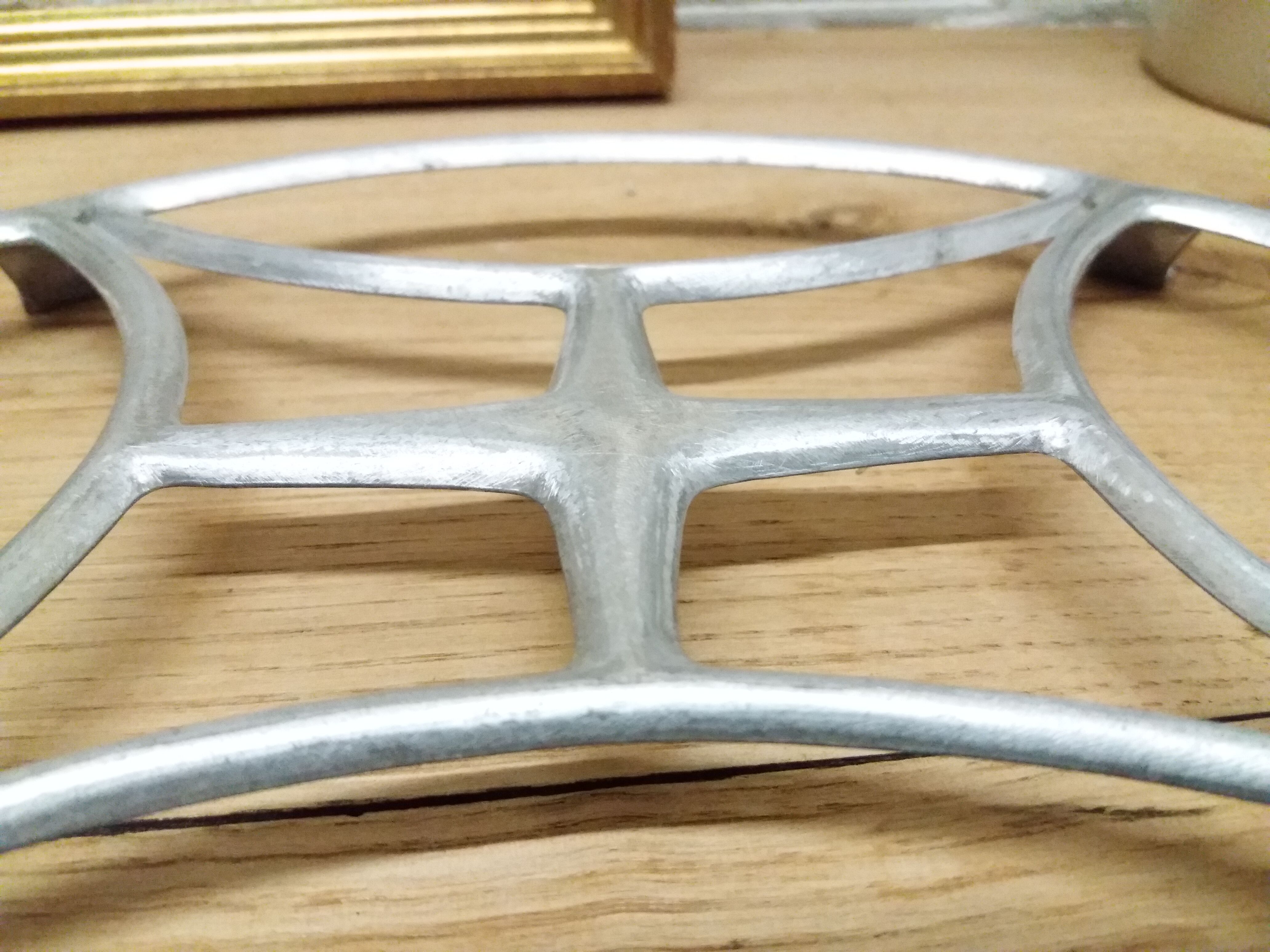 Dessous de plat alu années 50