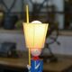 Empire soldier lamp by Suzanne Bonnichon for Jacques Adnet 1960’s