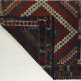 Anatolian handmade kilim rug 271 cm x 177 cm