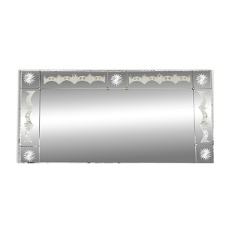 Large Art Deco mirror