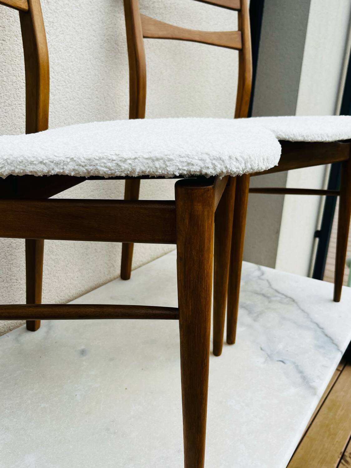 Two 70s Scandinavian chairs