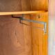 Vintage single art deco wardrobe
