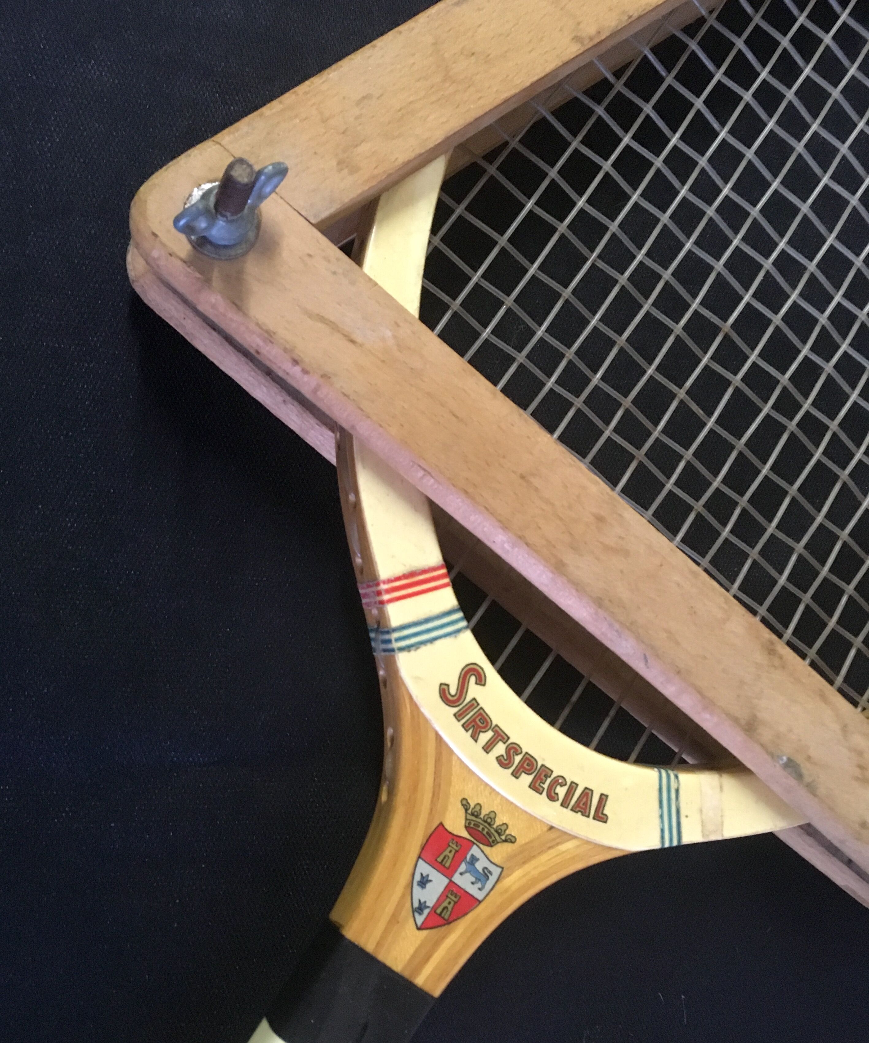 Wooden tennis racket - 70s