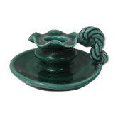 Bougeoir en faience Vallauris