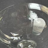 4 coupes à champagne ½ cristal taillé - portieux service alsacien