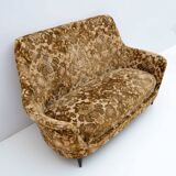 Canapé incurvé italien, années 1950