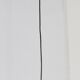 Lampe suspendue en verre vert