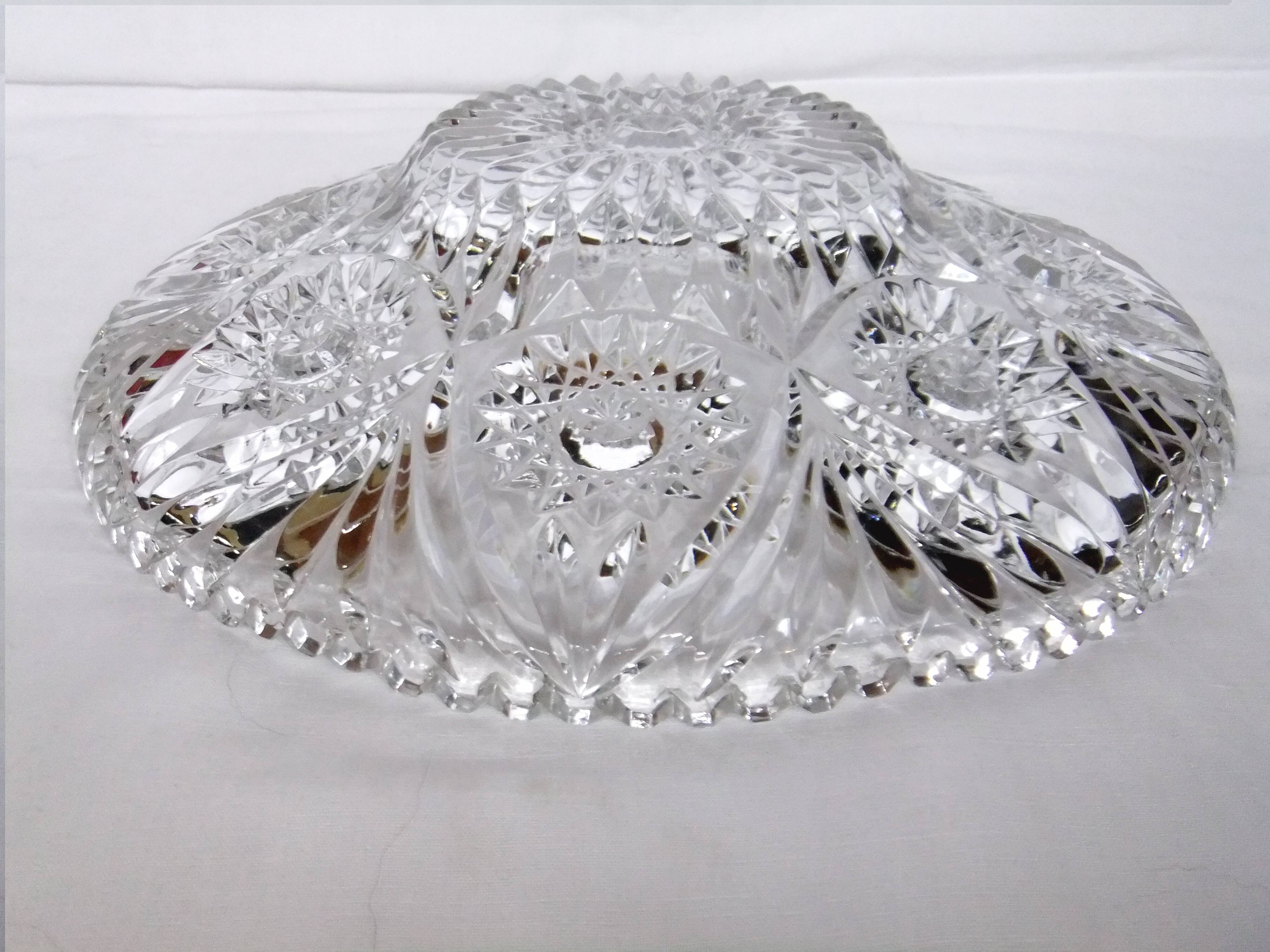 Fruit cup in bohemian Baccarat glass