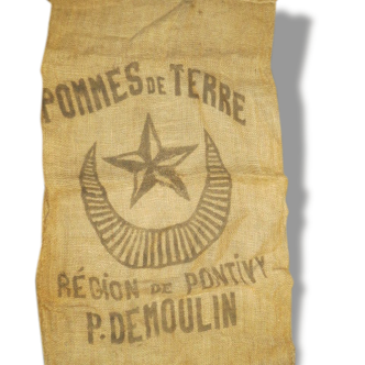 Sac toile de jute - n°18 pontivy pommes de terre