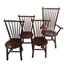 4 fauteuils De Ster Gelderland 1960