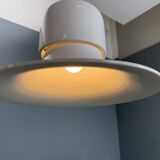 White 'Campana' hanging lamp by Joe Colombo for Stilnovo, Italy 1970s