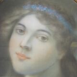 Pastel portrait eighteenth century