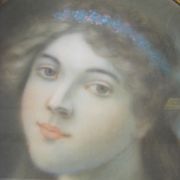 Portrait pastel xviii ème siècle
