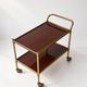Vintage Brass Serving Trolley